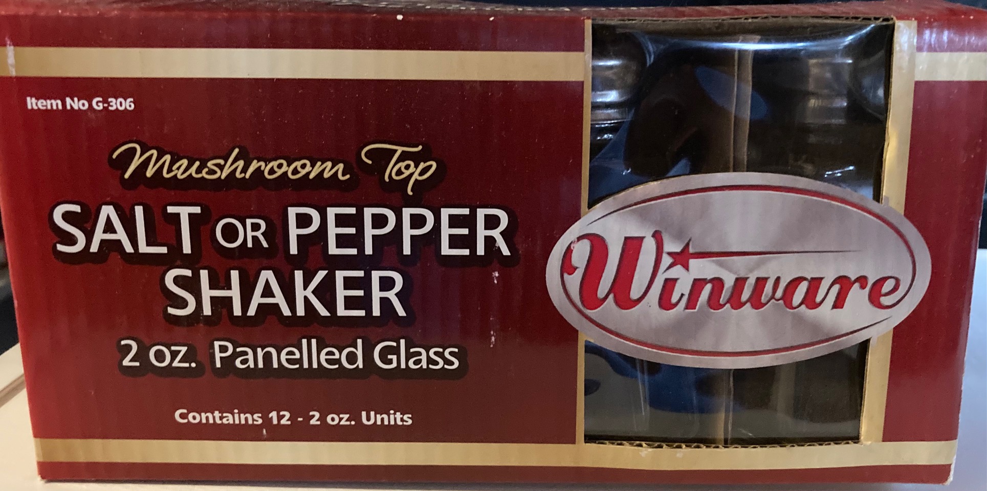 Salt & Pepper Shakers (Case)